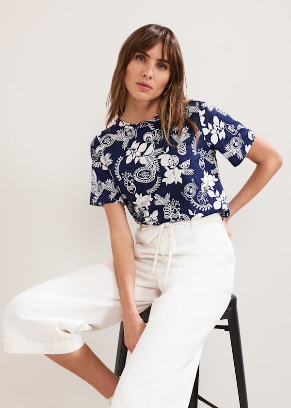 Elma Postcard Top