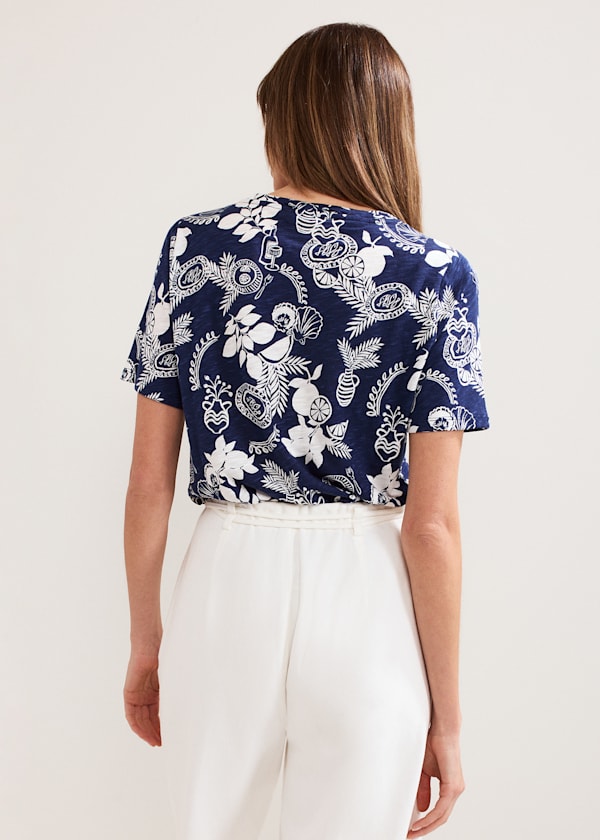 Elma Postcard Top