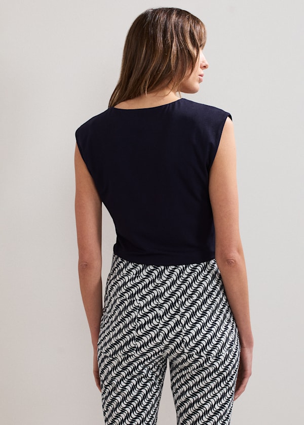 Taia V Neck Top