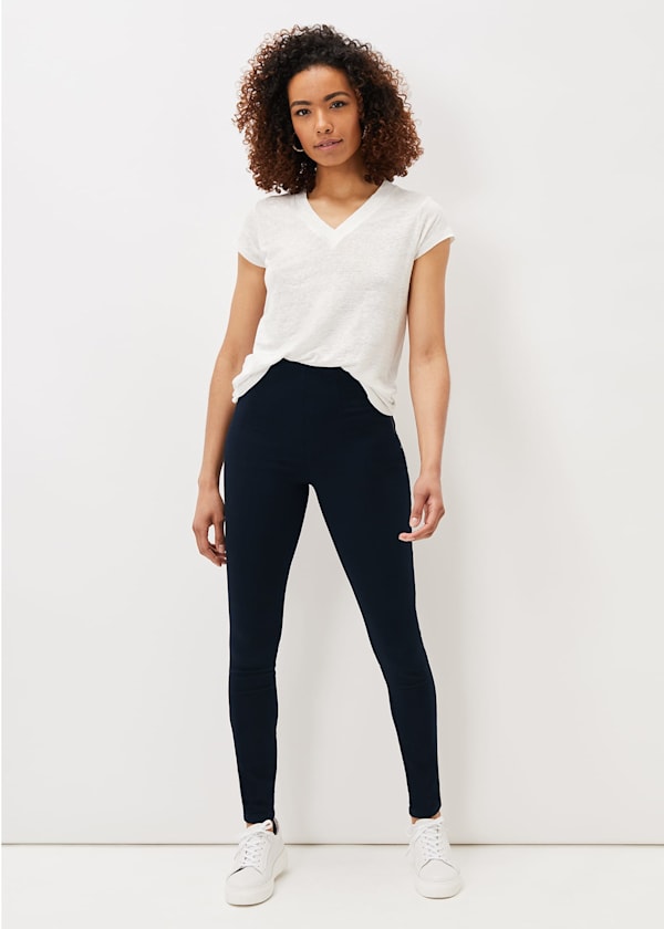 Buy Phase Eight White Miah Cropped Jeggings from the Next UK online shop