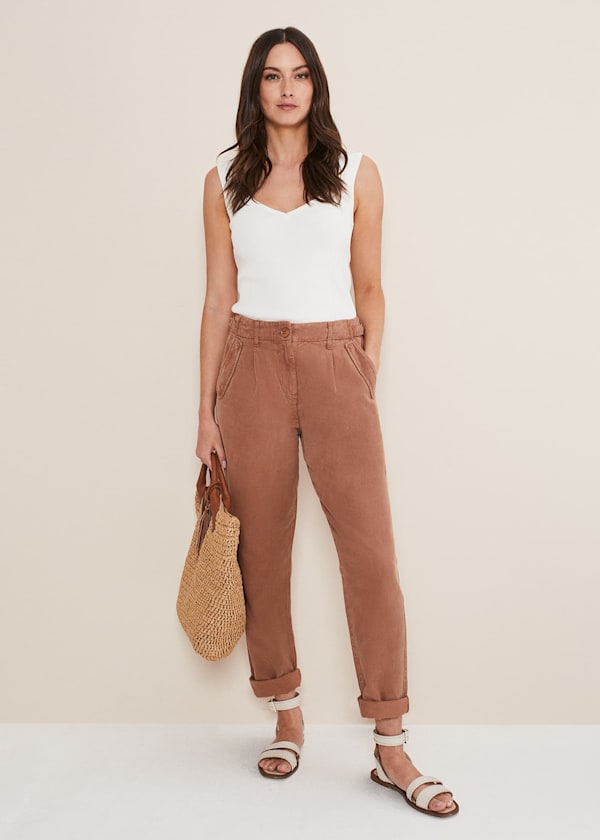 Ivana Relaxed Chino Trouser