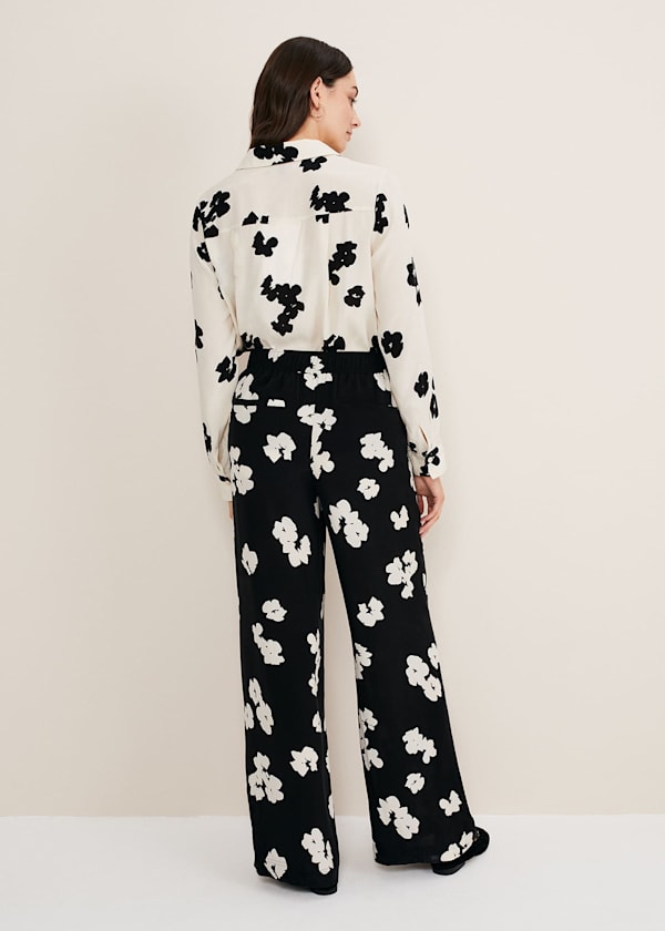 Rae Floral Wide Leg Trouser