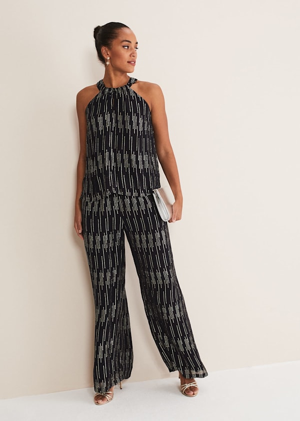 Eula Lurex Trouser Co-Ord