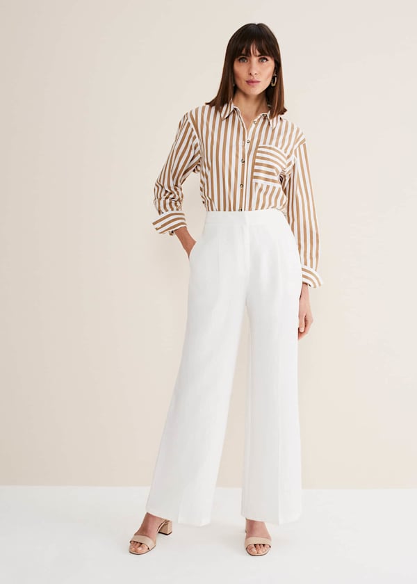 Bianca Wide Leg Suit Trousers