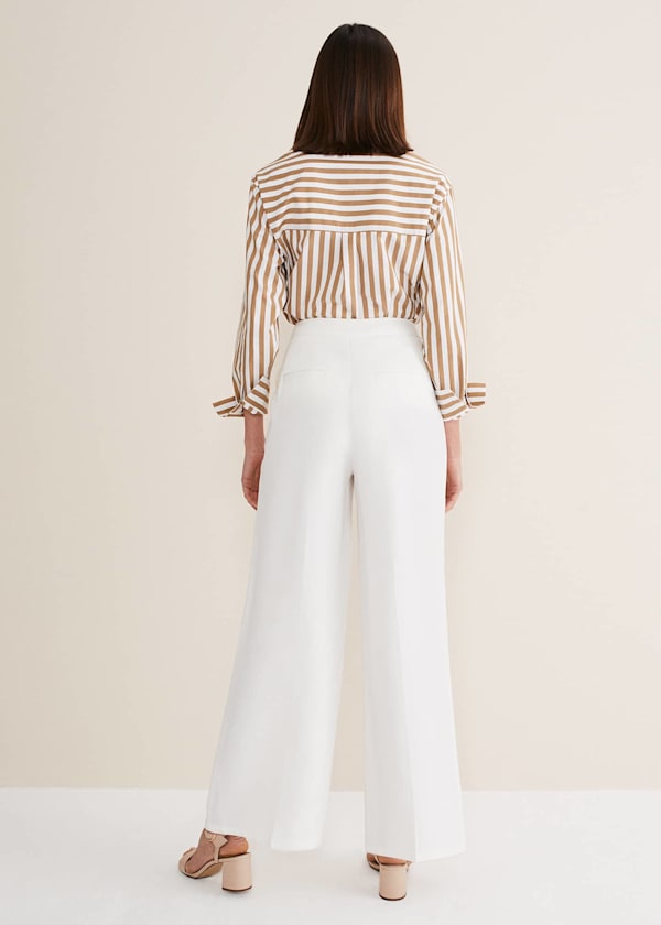 Bianca Wide Leg Suit Trousers