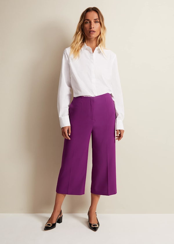 Aubrielle Clean Crepe Culotte