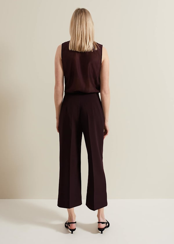 Aubrielle Clean Crepe Culotte