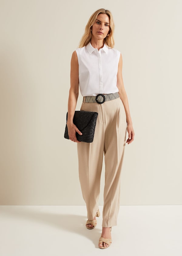 Addison Pleat Front Trousers