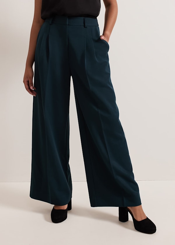 Women s Trousers Shorts Wide Leg Cropped More Phase Eight ROW