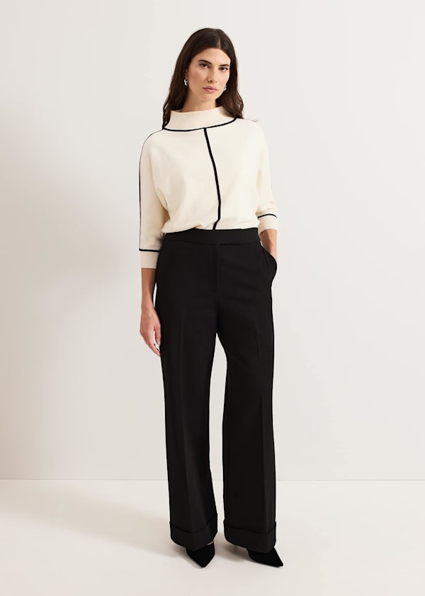 Trixie Turn Up Hem Trouser