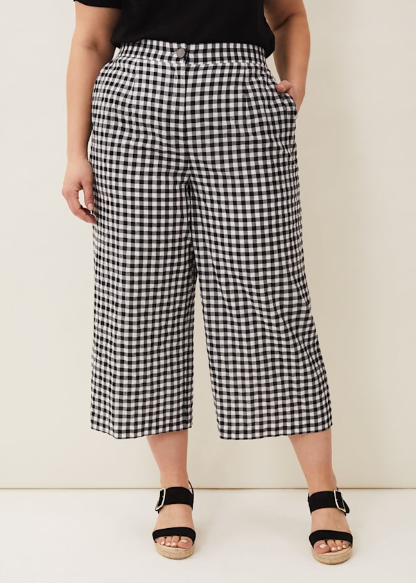 Fae Gingham Culotte