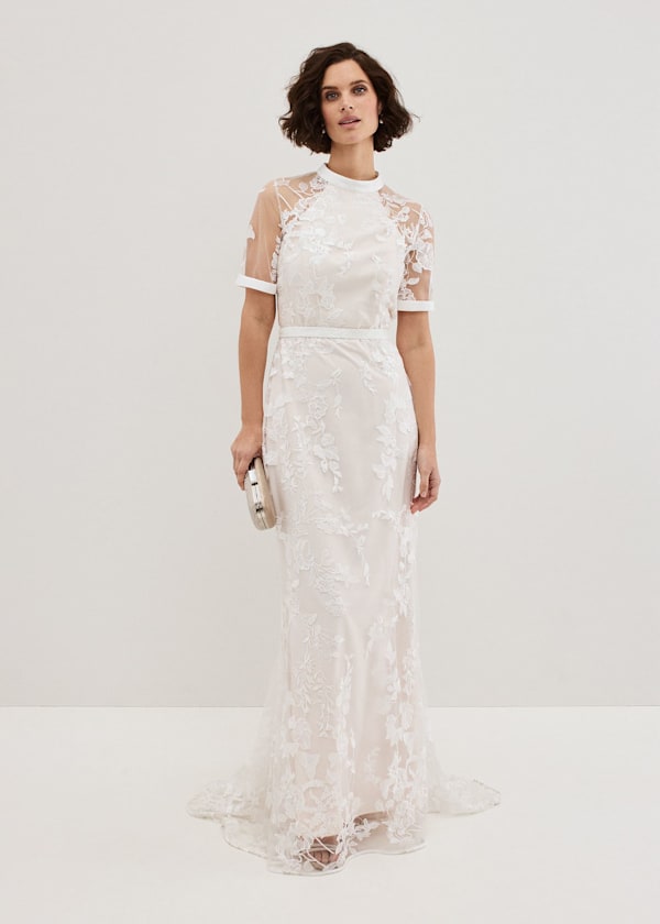 Poppy Embroidered Wedding Dress