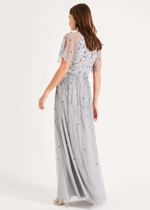 Celestra Embellished Maxi Dress