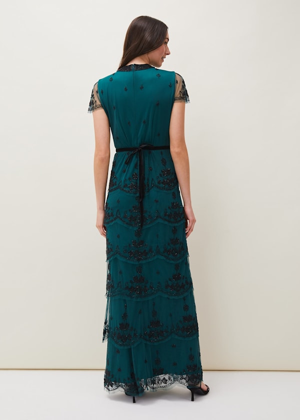 Roberta Layered Maxi Dress