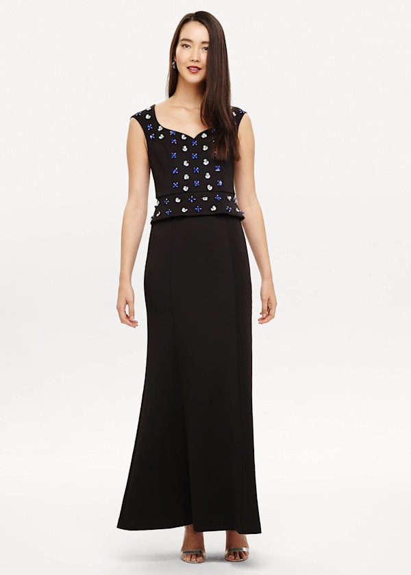 Louise Embellished Maxi Dress