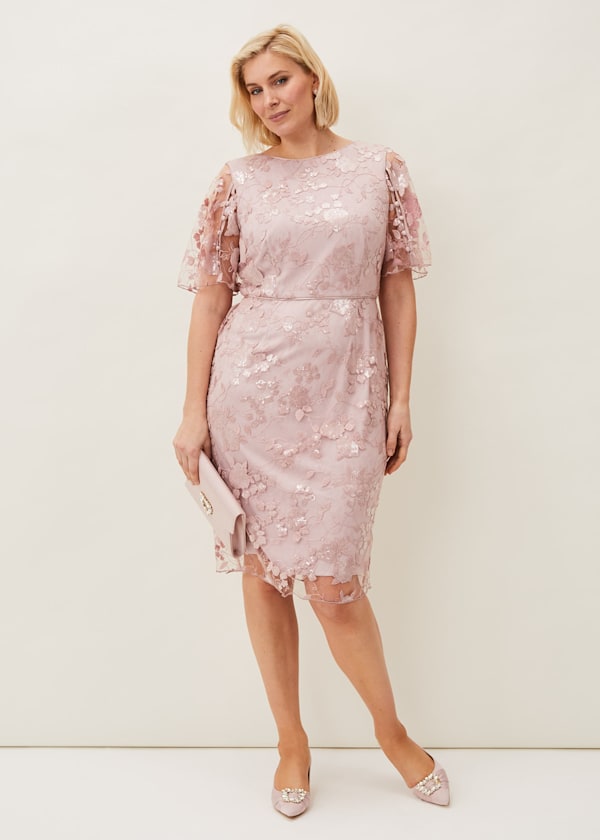 Harlow Sequin Lace Dress