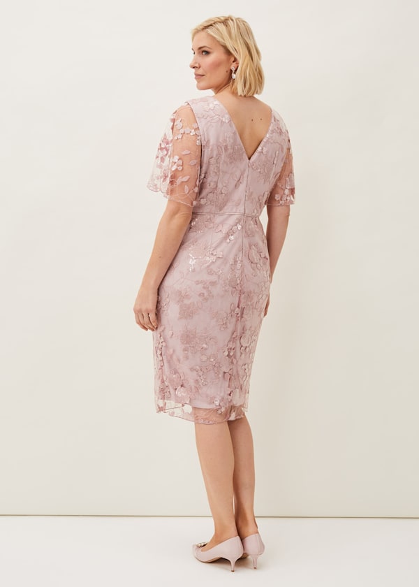 Harlow Sequin Lace Dress