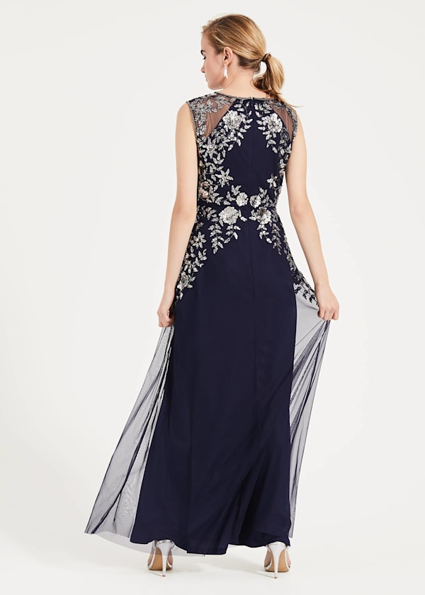 Viviana Embellished Maxi Dress
