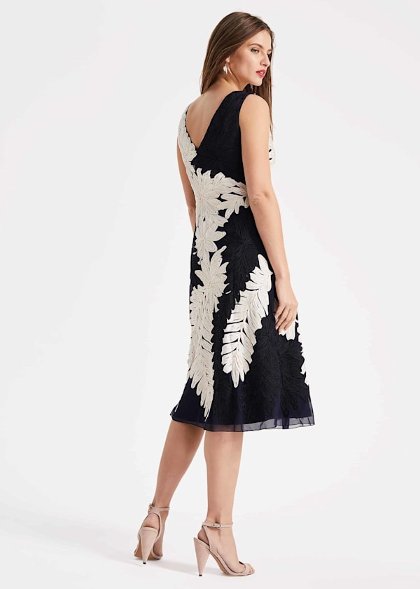 Denise Tapework Lace Dress