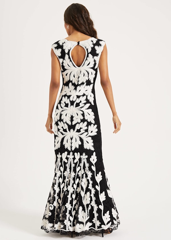 Paige Tapework Lace Maxi Dress