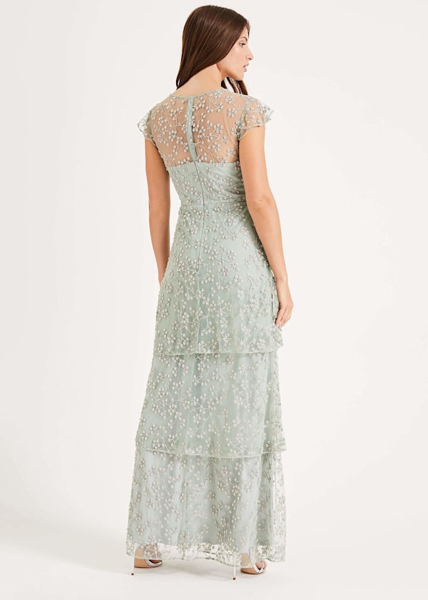 Rai Beaded Maxi Dress