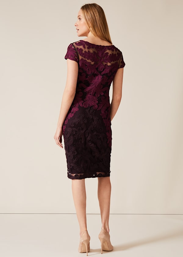 Aida Tapework Lace Dress