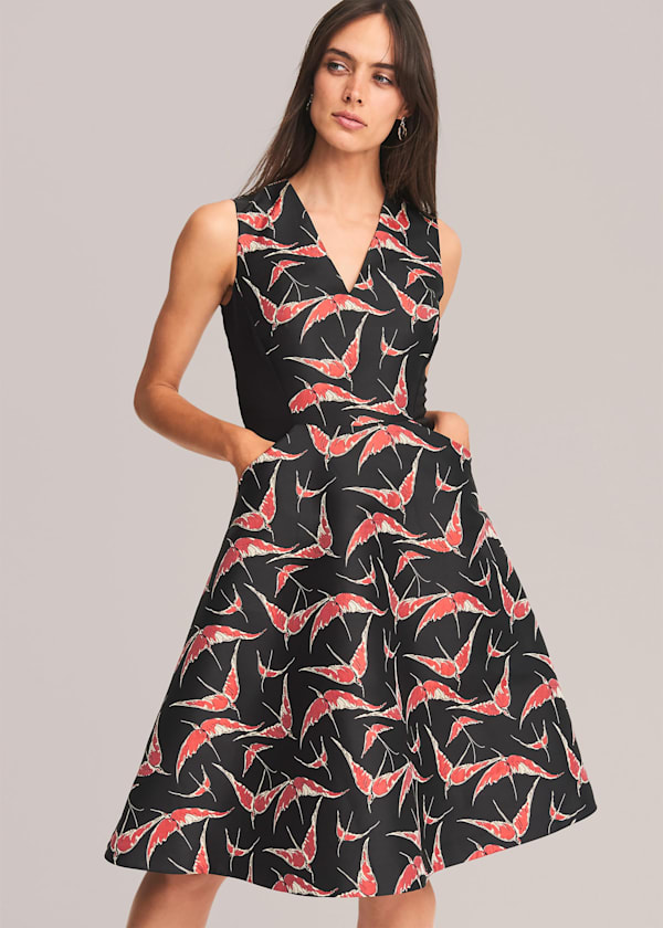 Delaphine Jacquard Dress