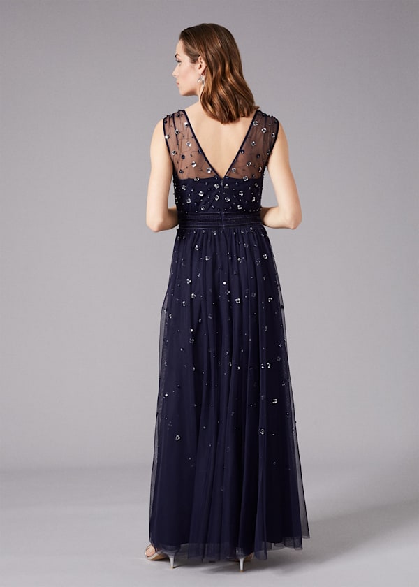 Marcia Sequin Tulle Dress