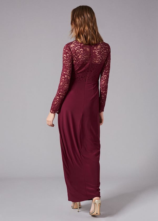 Elanor Lace Maxi Dress