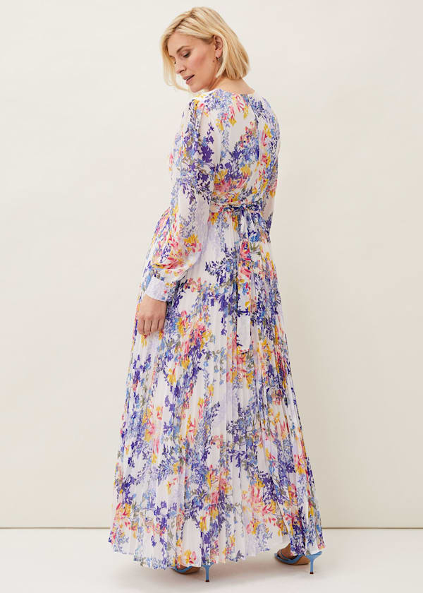 Daryl Pleated Maxi Dress