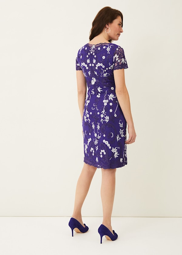 Floris Embroidered Dress