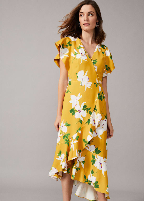 Dannie Floral Tea Dress