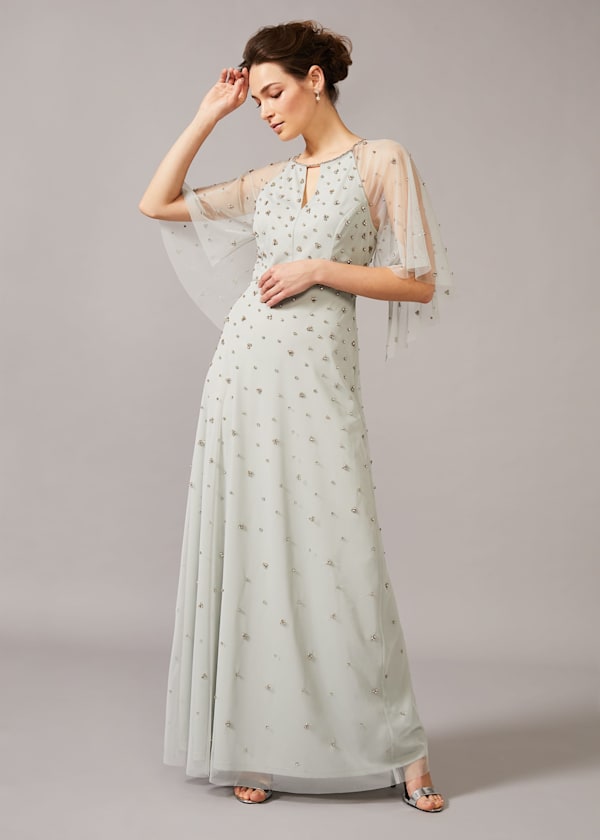 Blanca Sparkle Tulle Dress