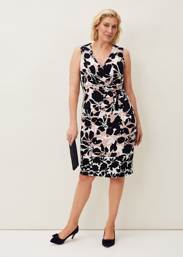 Anoushka Floral Jersey Dress