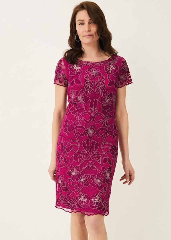 Nessa Embroidered Dress