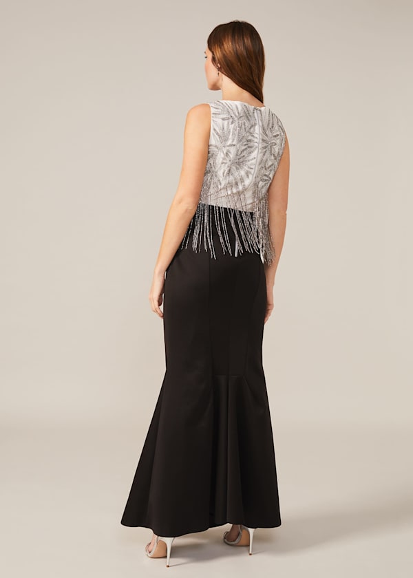 Esme Beaded Fringe Dress