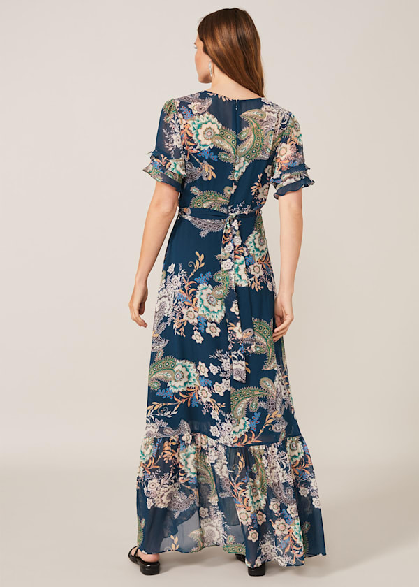 Blaire Paisley Maxi Dress