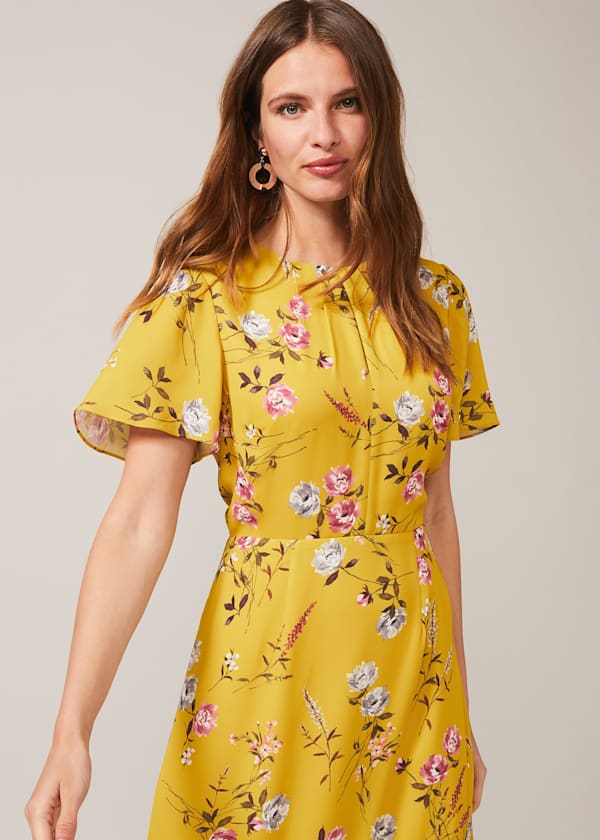 Cecily Print Dress