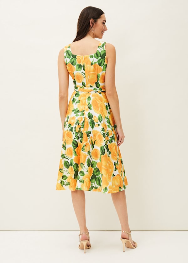 Lorelie Rose Heritage Print Dress