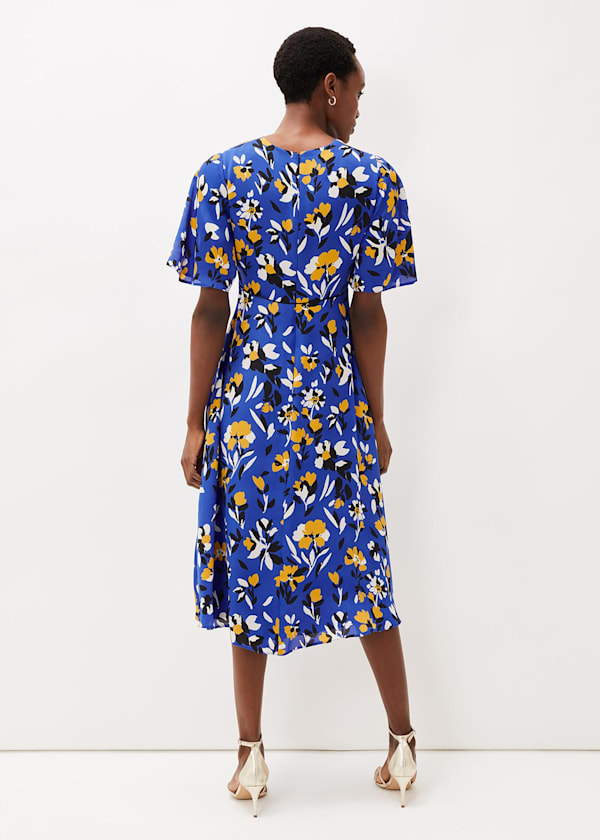 Jayla Floral Printed Dress