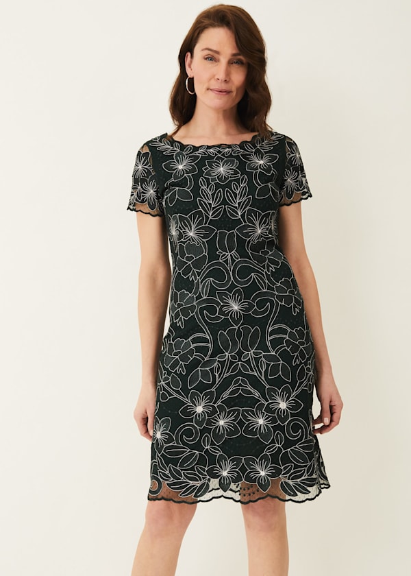 Nessa Embroidered Dress