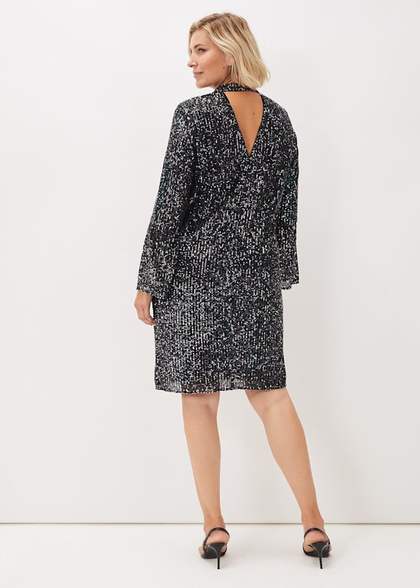 Henrika Embellished Shift Dress