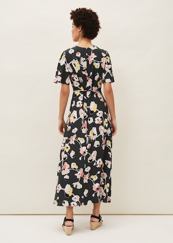 Malala Floral Midi Dress