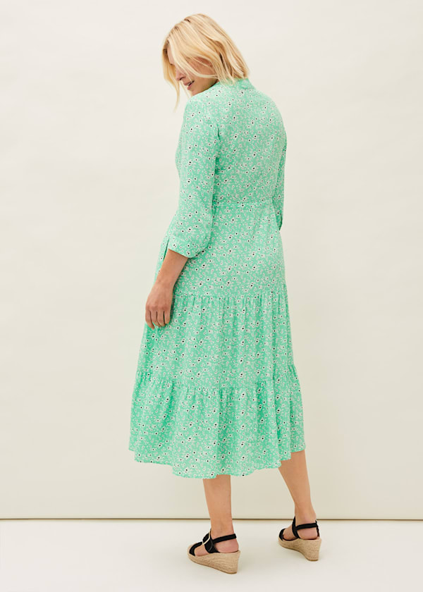 Diana Floral Midi Dress