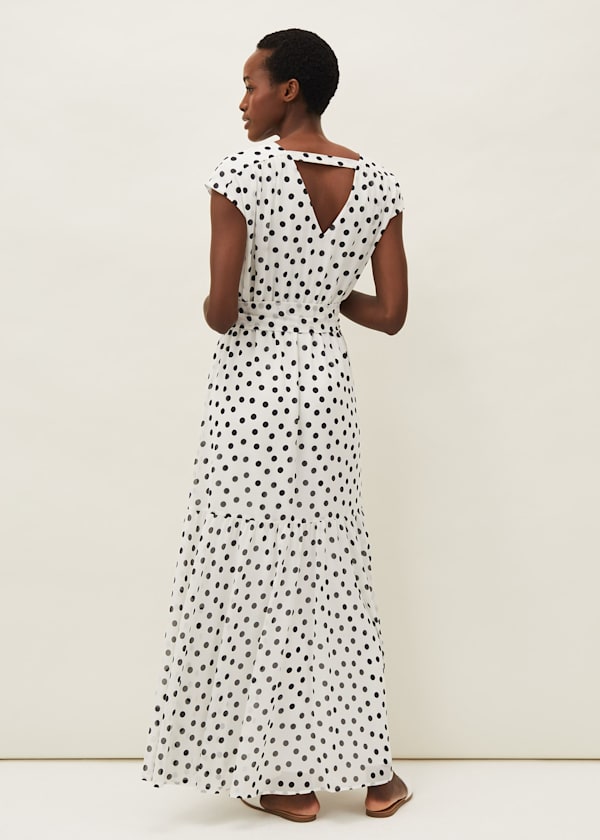 Verena Spot Maxi Dress