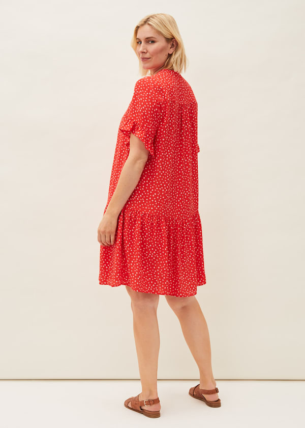Cassia Print Swing Dress