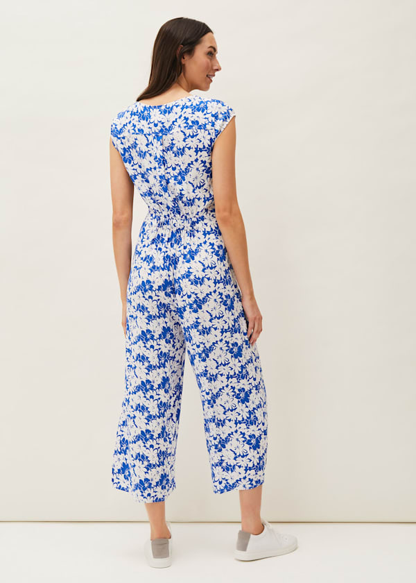 Nerissa Floral Wide Leg Jumpsuit