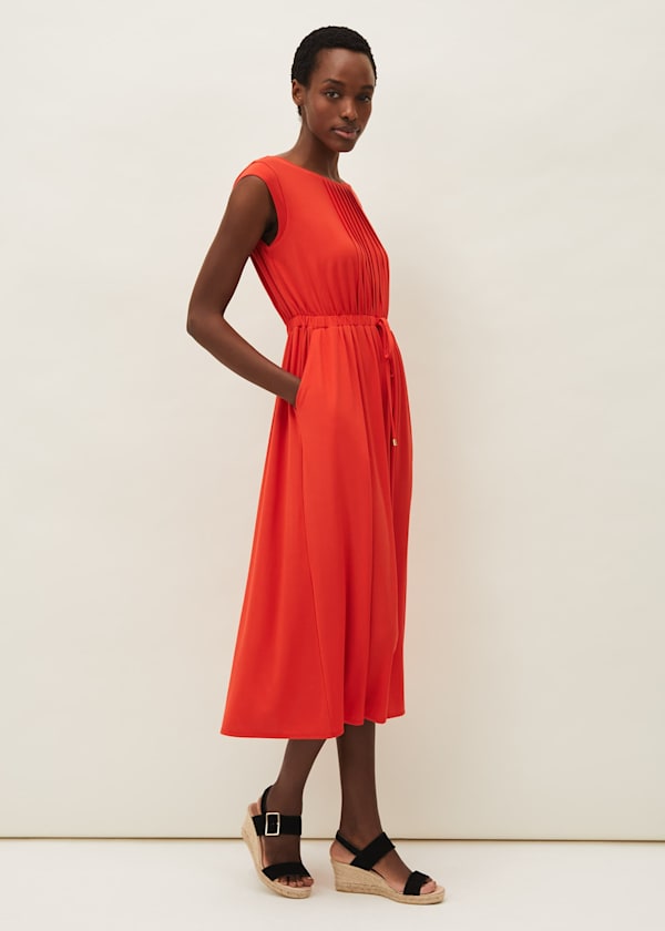 Rosanna Pintuck Jersey Dress