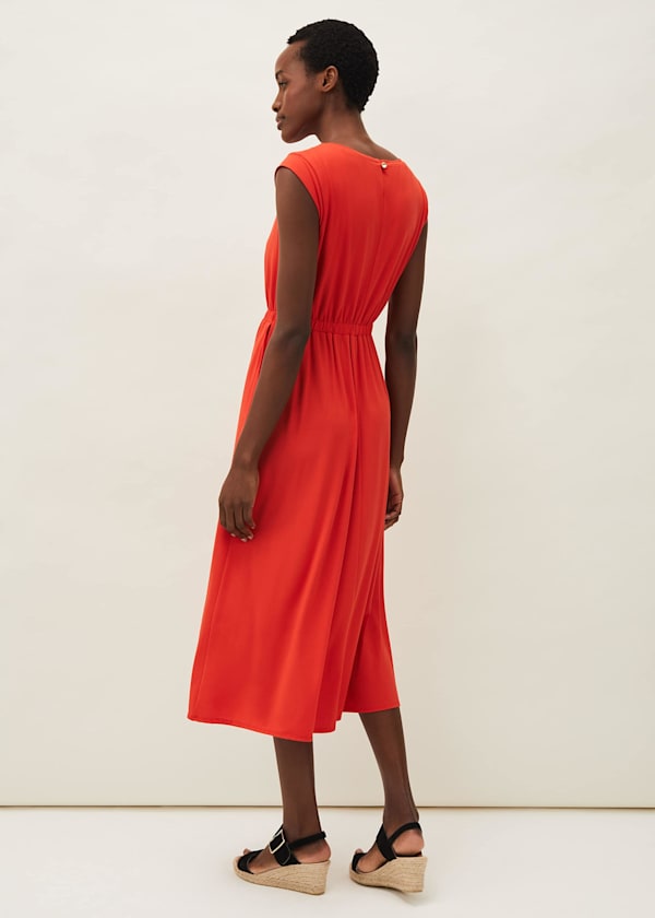 Rosanna Pintuck Jersey Dress