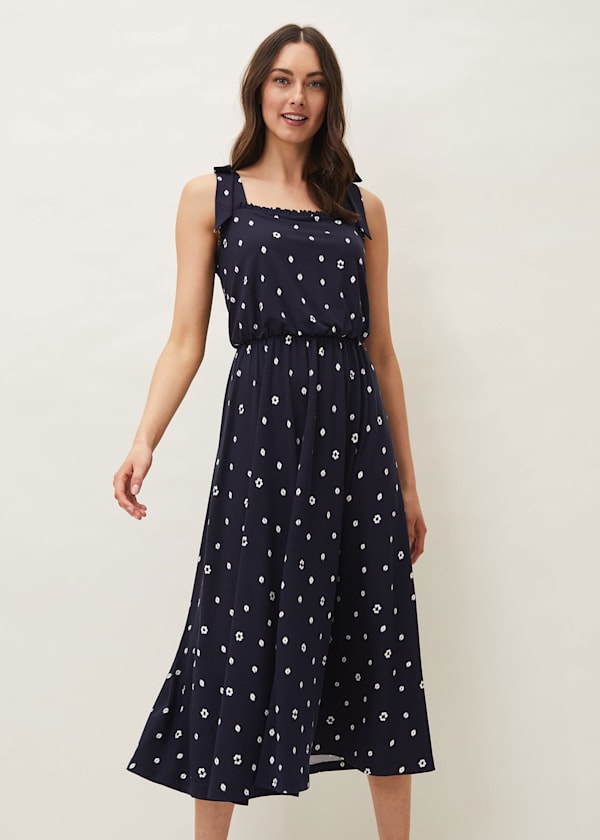 Allanna Floral Midi Dress